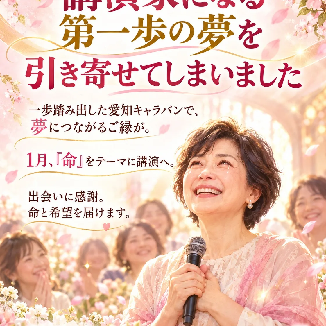 小さな一歩ではありますが、少しづつ歩みを進ませていただきたい...